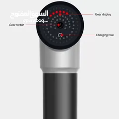  14 جهاز المساج شحن فرد مساج الاحترافي تدليك والاسترخاء 6 سرعات و 4 رؤوس مسدس مساج