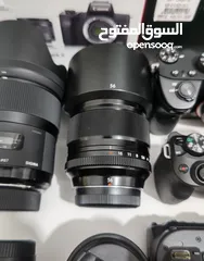  6 Sony a7III, M50 mark + kit lens, there is lens for Sony, Nikon, Fujifilm, Canon & other Item