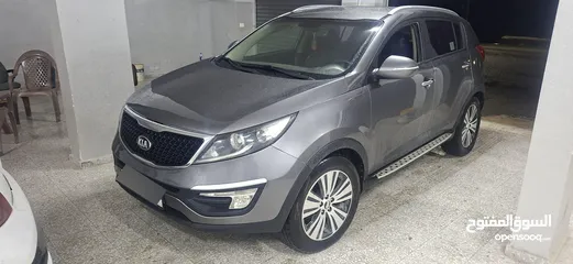  16 جيب كاياسبورتاج موديل 2014-اتومتيك'دفع 4×4 ماتور 2000ديزل فل فل اضافات ماعد الفتحة - نظيف من الاخر