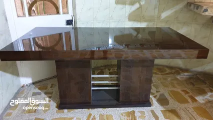  2 ميز - table  خشب HDF