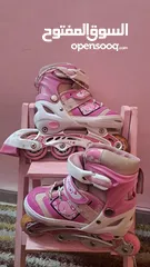  1 سكيت بناتي اوروبي لون pink