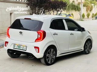  6 كيا بيكانتو  Gt line اصل فل الفل عدا فتحه 2019