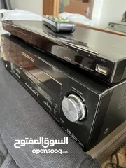  6 رسيفر مسرح منزلي 7 سماعات مع usb dvd كهرباء 220