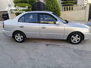  1 هيونداي فيرنا 1999 اتوماتيك بحاله ممتازه صيانه كامله لا تحتاج إلى شيء