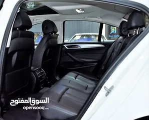  15 BMW 520i ( 2019 Model ) in White Color GCC Specs