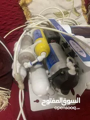  4 فلتر ماء 7 مراحل مع الجرة جديد بسعر حرق