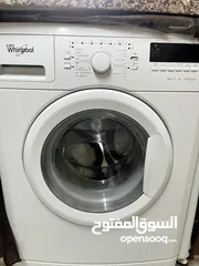  8 غساله اوتوماتيك نوع ويرليول 7 كيلو مستعمله تلاع العلي