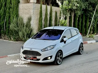  11 ‏Ford Fiesta 2017 ، اوتوماتيكك ،  مطور 1600 ،، فحص ممتاز تخلو من الحوادث او الضربات اغلبها بوية شركة