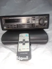  1 راديو كاسيت سيارةAlpine مستعمل كوري اصلي وارد دبي