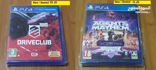  16 ايادي بلايستيشن 4  ممتازة جدا PS4 Controllers متوفرالعاب