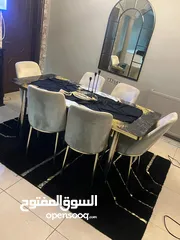  1 طاولت سفرة مع فير بليس