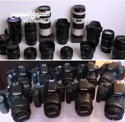  24 متوفر كاميرات وعدسات كانون ونيكون  بأفضل الاسعار شراء الكاميرات بأفضل الاسعار