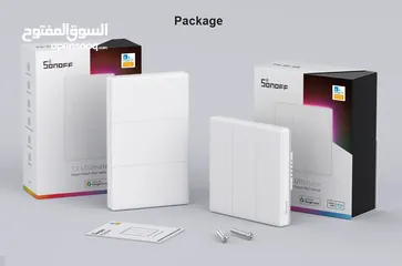  1 سويتش الذكي سونوف SONOFF TX Ultimate Smart Touch WORK ALEXA GOOGLE
