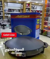  4 صاجية شراك وطابون Gold Line نظام يوفر توزيعًا موحدًا للحرارة في جميع أنحاء منطقة التحضير.