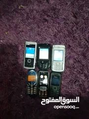  3 تلفونات نوكيا مع شواحن بحاله ممتازه