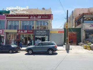  4 محل تجاري شارع 36  الزرقاء الجديده للايجار