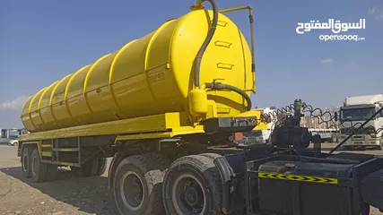  4 For Rent Septic water tanker .. مياه شفط مجاري