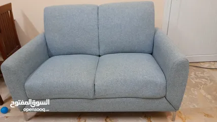  1 Two seat sofa one