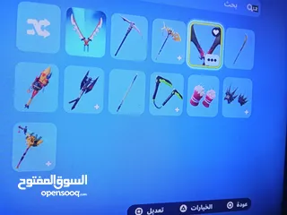  2 حساب فورتنايت في الباتل بأس الحالي و في باتل بأس روكيت ليق أيضن حزمة الشهرية فورتنايت و باتل بأس OG