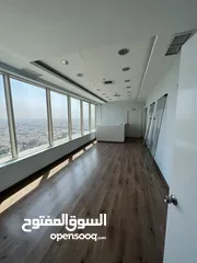  2 للايجار مكتب برج فخم 400 م مدينة الكويت