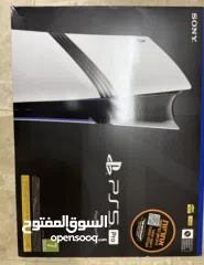  1 بلايستيشن 5 برو 2 تيرا نسخة dvd + نظارة الواقع الافتراضي psvr2 مع اكسسوارات
