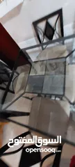 2 طاوله سفره حديد مع وجه سيكريت ثقيل مع 4 كراسي للبيع بسعر البلاش وبأقل من الشراء ب4 أضعاف السعر
