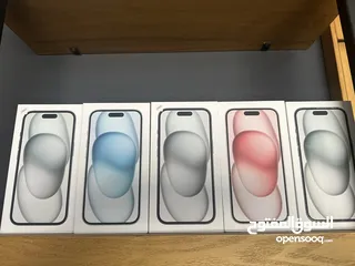  10 iPhone 15 all colour 128 gb new