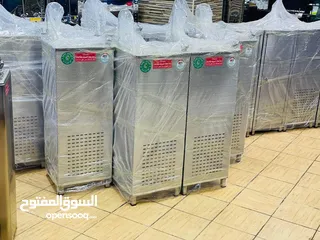  20 مبرد ماء عامودي ستانلس ستيل 304مع فلتر RO