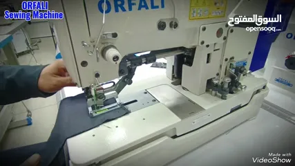  5 ماكينة عراوي ORFALI  buttonhole machine