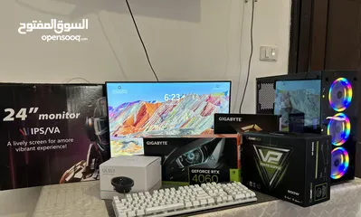  1 Pc gaming  تجميعة قيمنق  RTX 4060