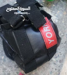  3 أثقال أوزان مختلفة + جهاز معدة