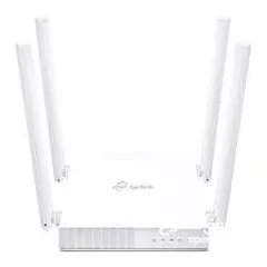  8 Dual-band Wi-Fi router tp-link archer c24 AC750 راوتر واي فاي تي بي لينك للانترنت 