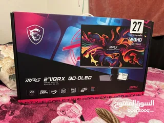  2 OLED MSI Gaming monitor 360hz شاشة العاب اوليد