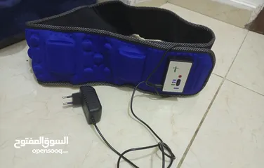  1 حزام التنحيف الكهربائي رجاج لتنحيف الكرش