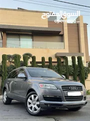  30 جيب اودي Q7 2007  كوارتر فل اوبشن كامل بانوراما اعلى صنف فحص كامل بحالة الوكالة
