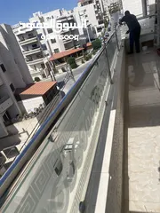  7 دربزين بلكونة خارجي سيكوريت (زجاج)
