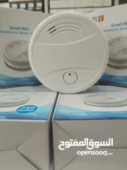  5 حرق اسعار حساس دخان Tuyaبدون اسلاك يمكن شبكه على الموبايل WIFI