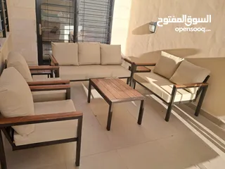  20 مراجيح ثلاثية وثنائية ورباعية واطقم رتان 5 و7 مقاعد واطقم كنب حديد قوية وعش البلبل حجم جامبو رائعة