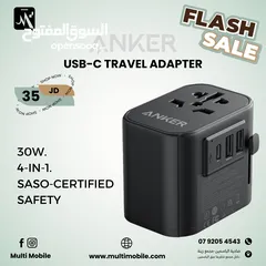  1 Anker 312 Travel Adapter