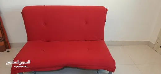  1 Reclinable Malaysian sofa cum bed