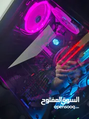  1 i7-9700K كومبيوتر جيمنج ومعه شاشة و كيبورد وماوس gaming