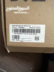  7 مخفَّضة أكثر من 50% - لوحة مفاتيح ديل جديدة Dell keyboard kb212-b