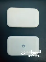  4 راوترات ماي فاي هواوي متنقله 4G HUAWEI مستعمل يوجد جهازين واحد اورنج و واحد امنيه شغالين 100٪؜