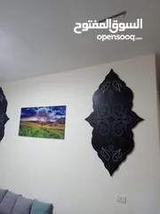  1 ديكور حائط خشب