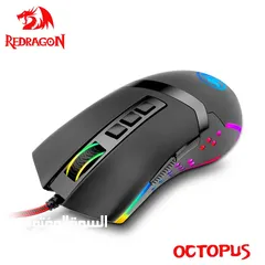  1 ماوس العاب اداء وسعر مناسب RGB ريدراگون m712 10000DPI Redragon M712 gaming mouse