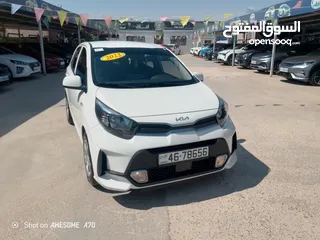  1 كيا مورنغ 2022 فل اوتوماتيك 7جيد ركاب اصلي وليست فان شاشه اصليه  مانع تصادم من المستورد مباشره