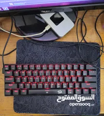  5 redragon mechanical keyboard  k630 RGB red switch