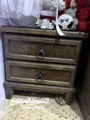  2 إعلان لمحبين الفخامه غرفه نوم مفرد خشب غرفه نوم فخمه ومميزه بخشبها الثقيل السعر قابل للتفاوض