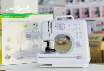  2 ماكينة الخياطة المنزلية متعددة الوظائف إضاءة LED طويلة العمر لزيادة وضوح منطقة العمل