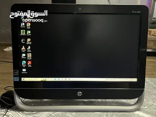  8 كمبيوتر مسطح HP pro3520 all in one hp